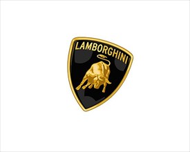 Lamborghini, rotated logo