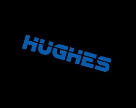 Hughes Network Systems, rotated logo