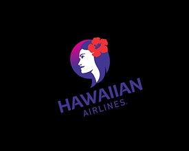 Hawaiian Airline, rotated logo