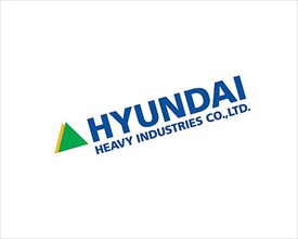 Hyundai Heavy Industries, rotated logo