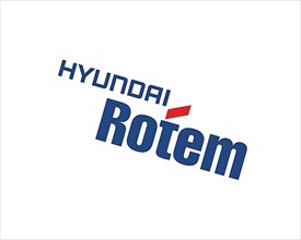 Hyundai Red Rotated Logo, White Background B