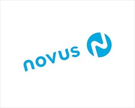 Novus entertainment company, rotated logo
