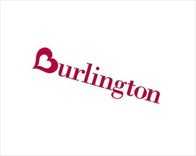 Burlington department store, rotated logo