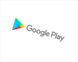 Google Play, rotated logo