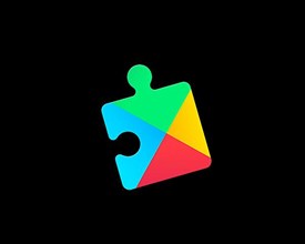 Google Play Services, Rotated Logo