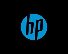 Hewlett Packard, rotated logo
