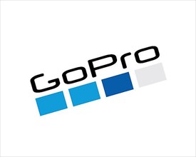 GoPro, rotated logo