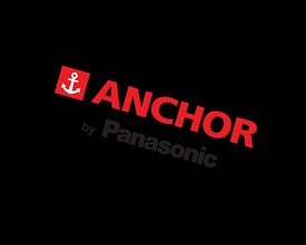 Anchor Electricals Pvt. Ltd. Rotated Logo, Black Background B