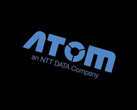 Atom Technologies, rotated logo