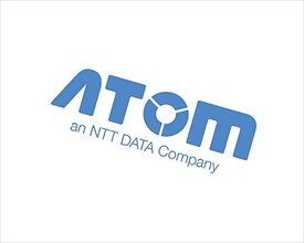 Atom Technologies, rotated logo