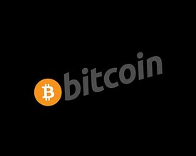 Bitcoin, rotated logo