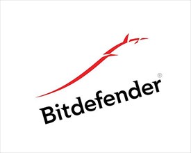 Bitdefender, rotated logo