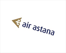 Air Astana, rotated logo