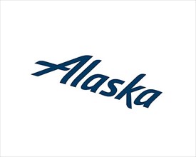 Alaska Airline, rotated logo