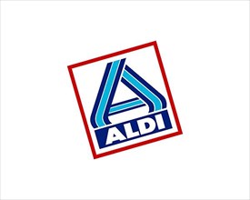 Aldi, rotated logo