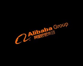 Alibaba Group, rotated logo