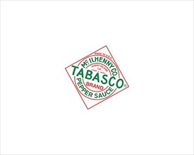Tabasco sauce, rotated logo