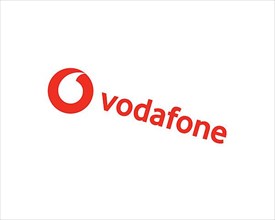 Vodafone Automotive, rotated logo
