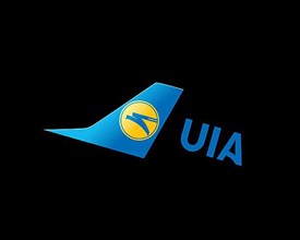 Ukraine International Airline, rotated logo