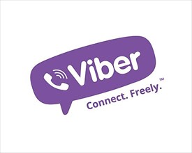 Viber, rotated logo