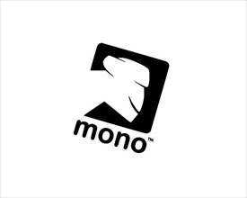 Mono software, rotated logo