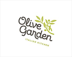 Olive Garden, rotated logo