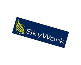 SkyWork Airline, rotated logo