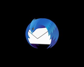 Mozilla Thunderbird, rotated logo