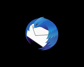 Mozilla Thunderbird, rotated logo
