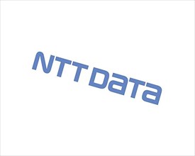 NTT Data, rotated logo