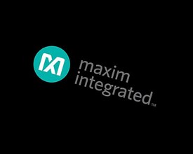 Maxim Integrated, rotated logo
