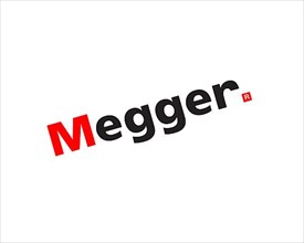 Megger Group Limited, rotated logo