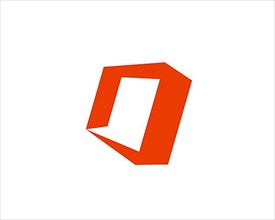 Microsoft Office 2016, rotated logo