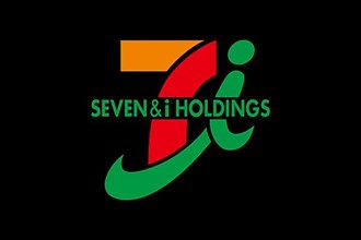 Seven & I Holdings Co. logo, black background