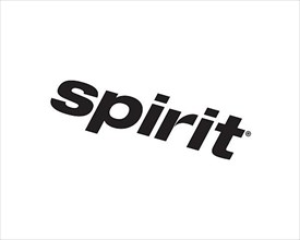 Spirit Airline, rotated logo