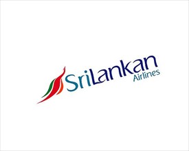 SriLankan Airline, rotated logo