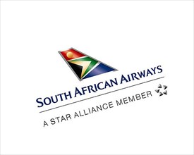 South African Airways, rotated logo