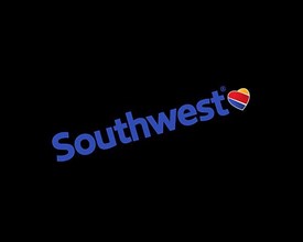 Southwest Airline, rotated logo
