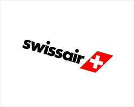 Swissair, rotated logo