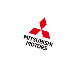Mitsubishi Motors, rotated logo