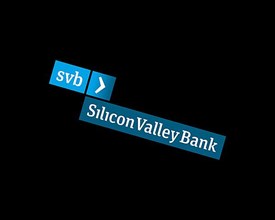 Silicon Valley Bank, rotated logo