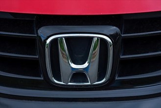 Symbolic sign of the car brand Honda, Bavaria