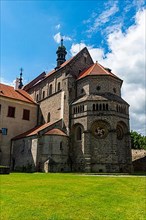 Unesco site Jewish Quarter and St Procopius' Basilica in Trebic, Czech Republic