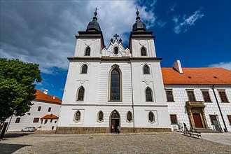 Unesco site Jewish Quarter and St Procopius' Basilica in Trebic, Czech Republic