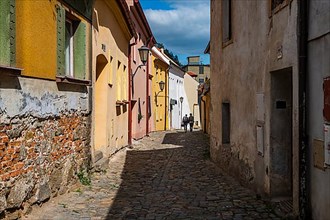 Unesco site Jewish Quarter and St Procopius' Basilica in Trebic, Czech Republic