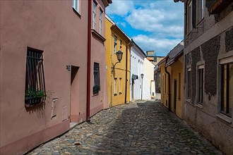 Unesco site Jewish Quarter and St Procopius' Basilica in Trebic, Czech Republic