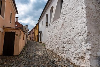 Unesco site Jewish Quarter and St Procopius' Basilica in Trebic, Czech Republic