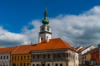 Unesco site Jewish Quarter and St Procopius' Basilica in Trebic, Czech Republic