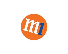 M1 Singaporean company, rotated logo