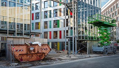 Construction site at Kapelle Ufer, Berlin